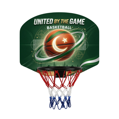 United by the Game Mini Basketball Hoop for Kids | Indoor Over-the-Door Basketball Set