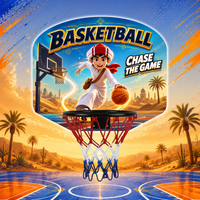 Kids basketball hoop with cartoon backboard and red rim; white-blue net hanging