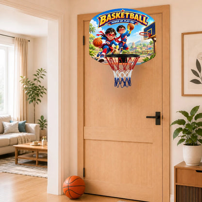 Superhero Basketball Hoop Set for Kids