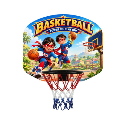 Superhero Basketball Hoop Set for Kids