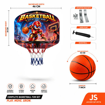 Superhero Mini Basketball Hoop Set